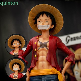 Quinton ฟิกเกอร์ อนิเมะ Monkey D Luffy ของเล่นสะสม สําหรับเด็ก