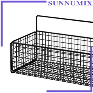 [Sunnimix] ตะกร้าเหล็ก แบบแขวน สําหรับจัดระเบียบตู้เสื้อผ้า อ่างล้างจาน