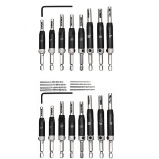 ⚡NEW 8⚡Drill Bit Accessories Black Efficient For Woodworking High-speed Steel