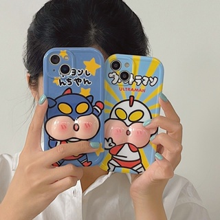 เคสโทรศัพท์มือถือ ซิลิโคน กันกระแทก ลายการ์ตูนซุปเปอร์แมนไข่เค็มน่ารัก สําหรับ Iphone 14 11 12 13 pro max 13ProMax 11 12ProMax 14Pro