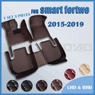 แผ่นรองพื้นรถยนต์ RHD สําหรับ Benz smart fortwo 2015 2016 2017 2018 2019