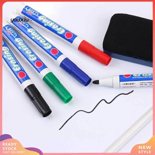 ปากกาไวท์บอร์ด ลบได้ สําหรับวาดภาพระบายสี สํานักงาน โรงเรียน จํานวน 10 ชิ้น