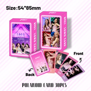 โปสการ์ดอัลบั้มรูปภาพ Black-Pink BPTG Pink VENOM Jennie Lisa Rose Jisoo สีดํา สีชมพู จํานวน 30 ชิ้น ต่อกล่อง