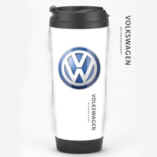 แก้วน้ํา ลายโลโก้ volkswagen สําหรับรถยนต์