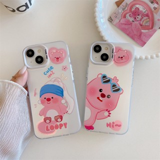 เคสโทรศัพท์มือถือแบบแข็ง กันกระแทก ลายลูปปี้น่ารัก สําหรับ Apple iPhone 13 12 11 14 Pro Max 13 Pro 12ProMax 14