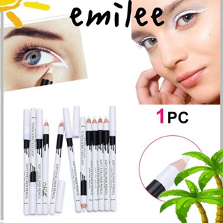 Emilee อายไลเนอร์ สีขาว กันน้ํา อายไลเนอร์ แฟชั่น ดาวเคราะห์ เพิ่มความสว่างยาวนาน