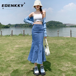 EOENKKY  1688  กระโปรง กระโปรงยีนส์ กระโปรงกางเกง 2023 NEW Style 080730 fashion สไตล์เกาหลี High quality รุ่นใหม่ A93M07T 36Z230909