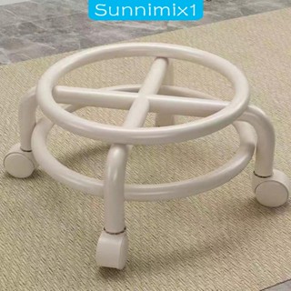 [Sunnimix1] ขาเก้าอี้ ทรงกลม เคลื่อนย้ายง่าย สําหรับห้องครัว ฟิตเนส