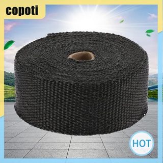 Copoti ท่อไอเสียฉนวนกันความร้อน พร้อมสายเคเบิลสเตนเลส สําหรับรถยนต์ และรถจักรยานยนต์