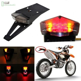 [ISHOWMAL-TH]Brake Tail Light Universal Dirt Enduro Bike LED Rear Fender Tail Light-New In 8-