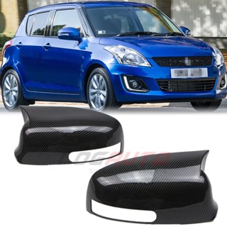 ฝาครอบกระจกมองข้าง คาร์บอนไฟเบอร์ สําหรับ Suzuki Swift 2010 2011 2012 2013 2014 2015 2016