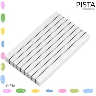 Pista ที่คั่นหนังสือ แบบใส มีกาวในตัว ขนาดใหญ่ 3x5 นิ้ว สีขาว 4 แผ่น สําหรับสํานักงาน