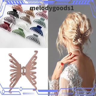 Melodygoods1 กิ๊บติดผม เนื้อแมตต์ สําหรับผู้หญิง 2 ชิ้น