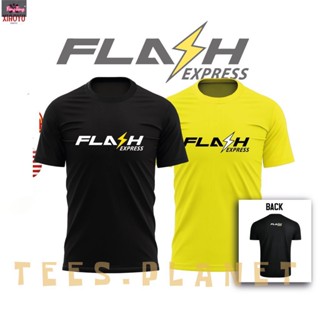 เสื้อยืด ผ้าไมโครไฟเบอร์ ลาย Rider Flash Express Rider Jersey