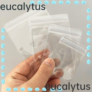 Eucalytus1 ถุงซีลเก็บเครื่องประดับ สร้อยคอ แหวน สร้อยข้อมือ 100 ชิ้น