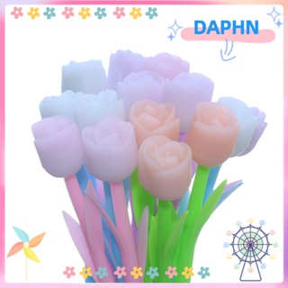 Daphs ปากกาเจลลูกลื่น รูปดอกกุหลาบ เปลี่ยนสีได้ สําหรับเด็ก 5 ชิ้น