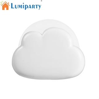 Lumiparty โคมไฟกลางคืน Led รูปก้อนเมฆน่ารัก พร้อมสายคล้องซิลิโคน 4 โหมด แบตเตอรี่ 1200mah ชาร์จได้ สําหรับเด็ก