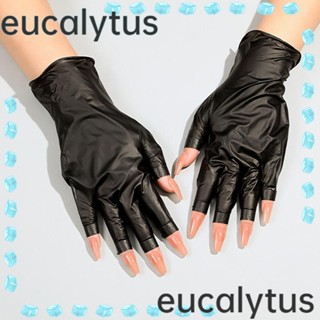 Eucalytus1 ถุงมือป้องกันรังสียูวี สําหรับเครื่องเป่าเล็บ 5 คู่