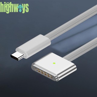 ตัวแปลงสายชาร์จ PD140W ยาว 2 เมตร สําหรับ MacBook Air Pro 2 [highways.th]