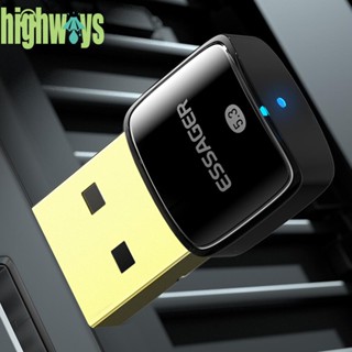 อะแดปเตอร์รับส่งสัญญาณเสียงเพลง USB รองรับ Windows 8.1 10 11 [highways.th]