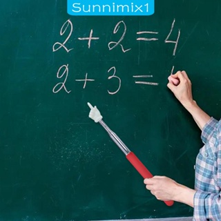 [Sunnimix1] แท่งชี้นิ้วมือ ยืดหดได้ ใช้งานง่าย ทนทาน สําหรับบ้าน ครู