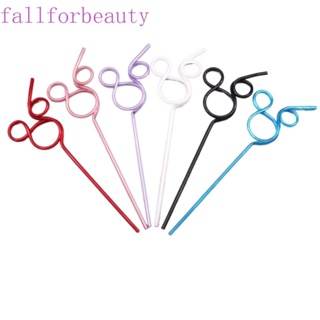 Fallforbeauty หลอดดูดน้ําพลาสติก รูปการ์ตูนมิกกี้เมาส์ สีสันสดใส สําหรับเด็ก