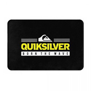 Quiksilver (1) พรมเช็ดเท้า ผ้าสักหลาด กันลื่น ดูดซับน้ํา แห้งเร็ว สําหรับห้องน้ํา 16x24 นิ้ว พร้อมส่ง