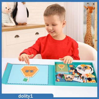 [Dolity1] จิ๊กซอว์ไม้ปริศนา รูปสัตว์ ของเล่นเสริมการเรียนรู้ สําหรับเด็กผู้ชาย และเด็กผู้หญิง อายุ 3 ปี