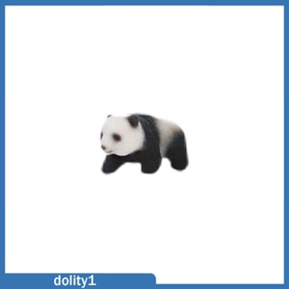 [Dolity1] โมเดลรูปปั้นแพนด้า ขนาดเล็ก 1/87 สําหรับตกแต่งสวน ปาร์ตี้