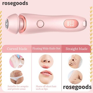 Rosegoods1 ปัตตาเลี่ยนไฟฟ้า แบบพกพา สําหรับผู้ชาย 2 In 1