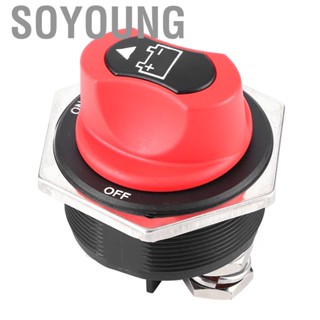 Soyoung 300A  Isolator Switch Power Disconnect On Off for Car Motorcycle Yacht Boat