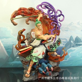 (((พร้อมส่ง) โมเดลรูปปั้นซากุระ One Piece LC Onishima Sauron Sanjie First Bomb เรืองแสงได้