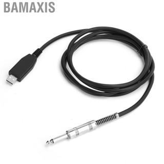 Bamaxis USB Guitar Cable Male To 6.35mm Mono Jack Connector Cord Base Hot