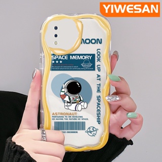 เคสโทรศัพท์มือถือแบบนิ่ม ใส ลายนักบินอวกาศ อวกาศ สีสันสดใส สําหรับ VIVO Y93 Y93s Y91 Y91i Y95