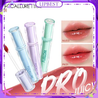 ♕ Focallure Jelly Watery Lip Tint ลิปทินท์เกาหลีเนื้อเงาอวบอิ่มเม็ดสีสูง ลิปกลอสเนื้อบางเบาไม่เหนียวเหนอะหนะ ลิปทินท์ติดทนนาน 9 สี UPBEST