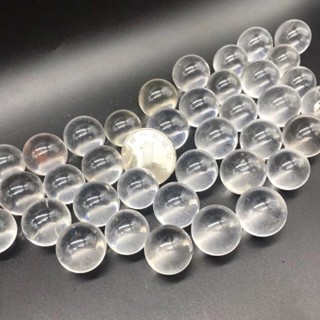 Hot Sale Natural White Rainbow Clear Quartz Crystal Sphere Ball Healing Gemstone Clearance sale