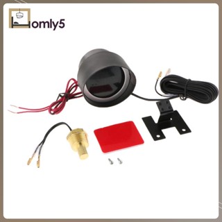 [Homyl5] เครื่องวัดอุณหภูมิน้ํา โวลต์มิเตอร์ 12V 24V พร้อมเซนเซอร์ 10 มม.