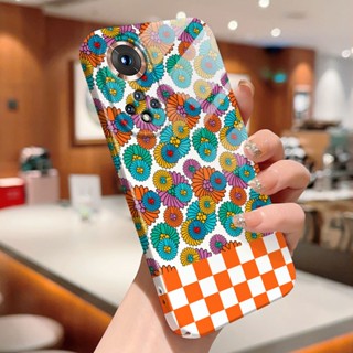 เคสโทรศัพท์มือถือแบบแข็ง กันกระแทก ลายการ์ตูนดอกไม้ สําหรับ Huawei P20 P30 Pro P40 Lite Y9 Prime 2019 Y9s Honor 20 50 70 INS