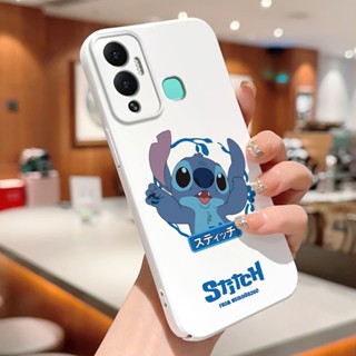 เคสโทรศัพท์มือถือแบบแข็ง กันกระแทก ลายการ์ตูน Stitch น่ารัก สําหรับ Infinix Hot 9 10 11 Play Note 12 G96 Smart 6 Tecno Pova Neo