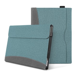 เคสแท็บเล็ต หนัง Pu สไตล์นักธุรกิจ สําหรับ Microsoft Surface Pro 7 6 5 4 12.3 นิ้ว Surface Pro 8 9 13 นิ้ว Surface Go 2 3 10.5