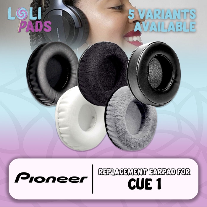 Pioneer HDJ Cue 1 Cue One Foam Earpad Earcup Pads