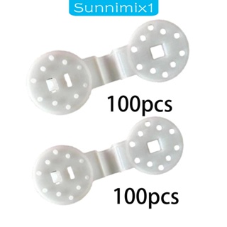 [Sunnimix1] คลิปตาข่ายบังแดด ป้องกันนก สําหรับเรือ สวน 100 ชิ้น