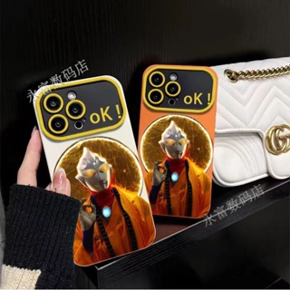 ใหม่ เคสโทรศัพท์มือถือนิ่ม ลายอุลตร้าแมน พระพุทธรูป สําหรับ Iphone Apple 11 13pro 12max 7p 14pro 7ZOS