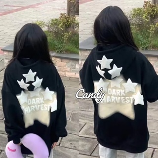 Candy Kids  เสื้อผ้าผู้ญิง แขนยาว เสื้อฮู้ด คลุมหญิง สไตล์เกาหลี แฟชั่น  คุณภาพสูง ทันสมัย Unique ทันสมัย A98J27I 36Z230909