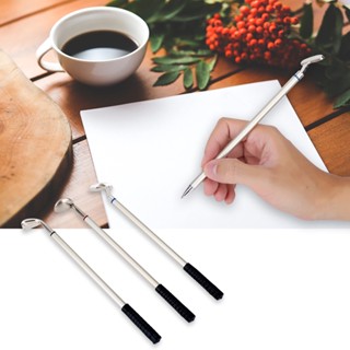 Sportswear Shop  3PCS Mini Golf Clubs Ball point Pen Set with Balls Flagสเตชันเนอรีตกแต่ง