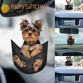 Mayshow 2 ชิ้น จี้รถ น่ารัก ของขวัญที่ดีที่สุด บ้าน อุปกรณ์ตกแต่งภายในรถ