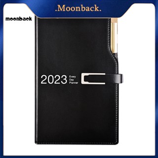 &lt;moonback&gt; ปฏิทินรายสัปดาห์ 2023 สําหรับวารสาร 365 วัน A5 A6