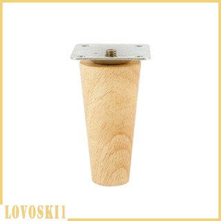 [Lovoski1] ขาเฟอร์นิเจอร์ไม้ อเนกประสงค์ ทนทาน DIY สําหรับเฟอร์นิเจอร์ โซฟา โต๊ะเครื่องแป้ง 4 ชิ้น