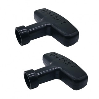 2X Pull Start Recoil Handle Black For Honda GX160 GX200 GX240 GX270 GX340 GX390