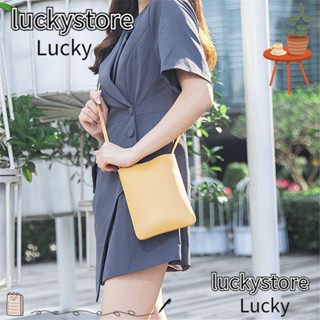 Lucky กระเป๋าหนังแฟชั่น สําหรับใส่โทรศัพท์มือถือ